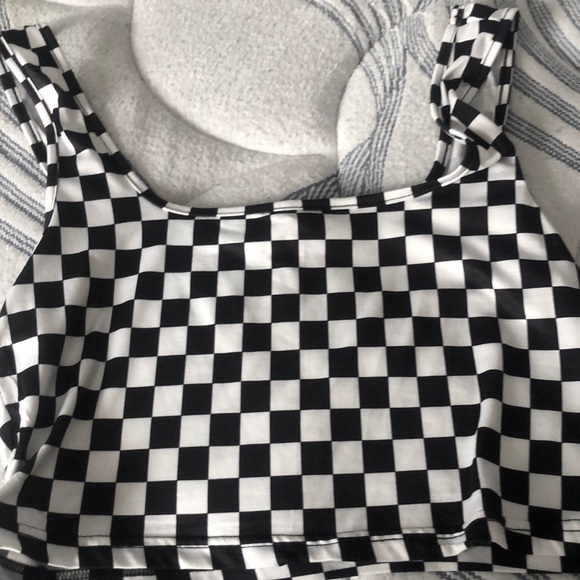 Fashion Nova Tops - Fashion nova checkerboard shirt